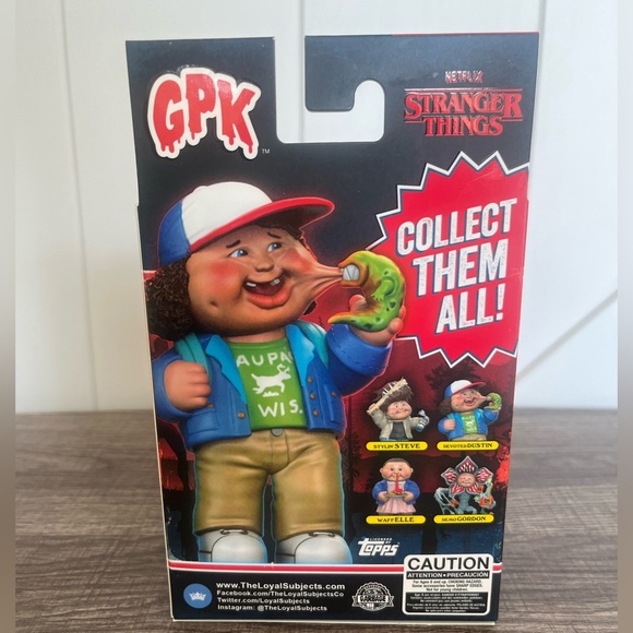 Stranger Things and Garbage Pail Kids collab Devoted Dustin - Picture 2 of 4
